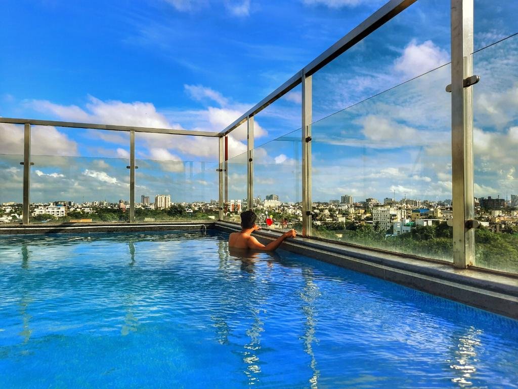 CreativPools completed swimming pool project in India